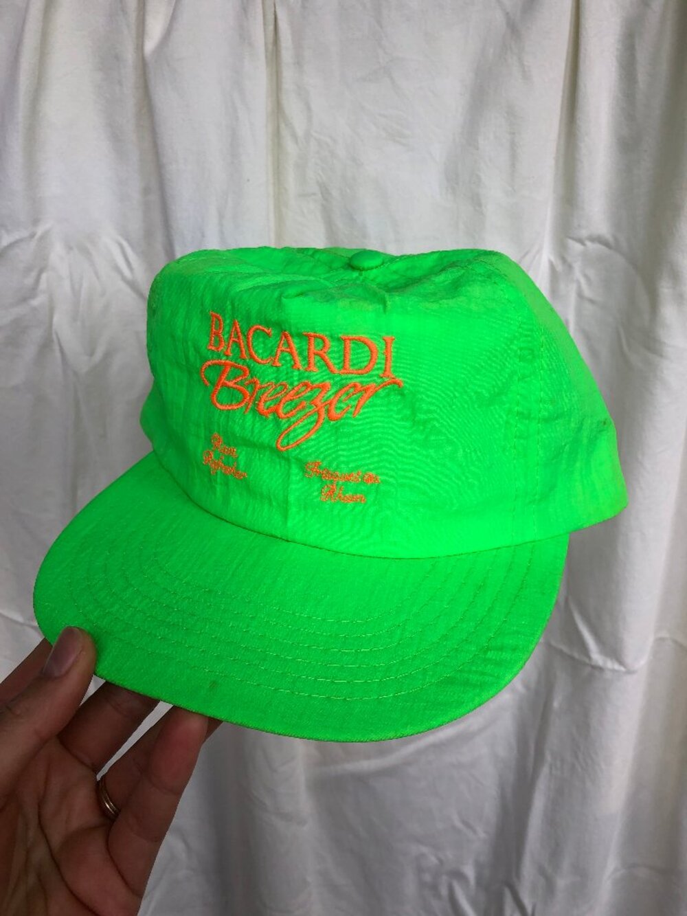 Vintage Neon Bacardi Cap